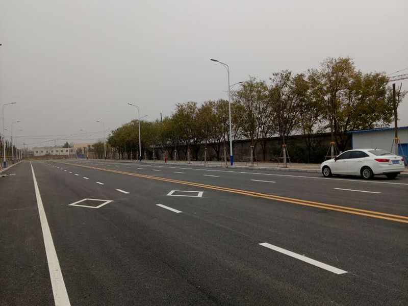 宋元瓷規(guī)劃二路道路、綠化及配套設(shè)施實(shí)景圖